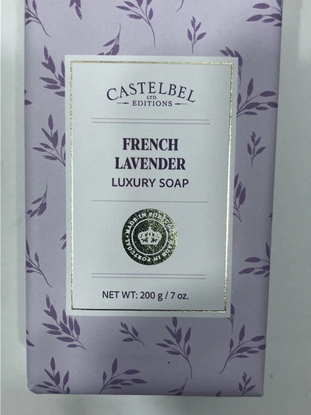 Castelbel French Lavender Bar Soap 7 oz.